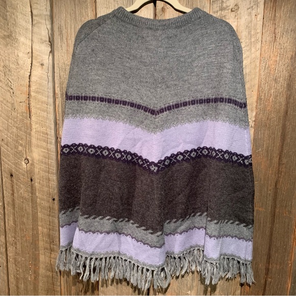 Mac & Jac Wool Blend Poncho - Picture 9 of 12